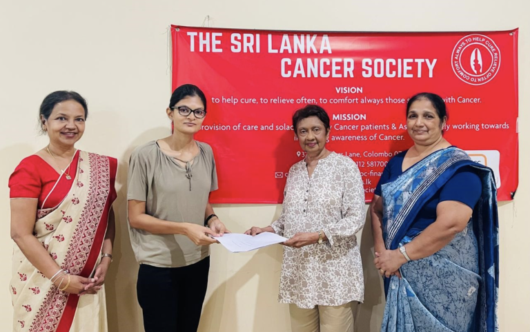 Sri Lanka Cancer Society - Partners Central finance
